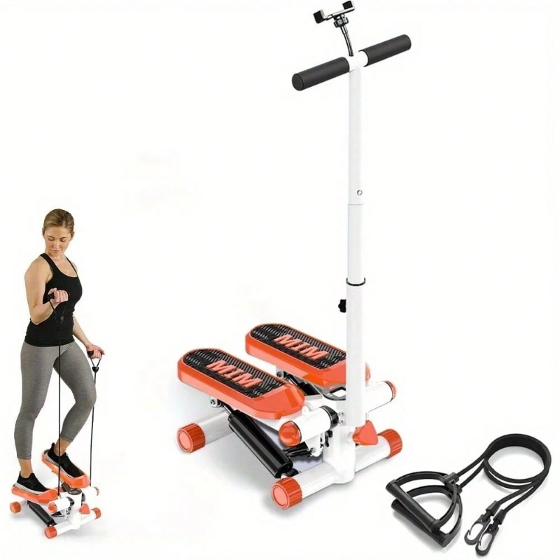 Home Gym Mini - Mini Stair Stepper With Resistance Bands