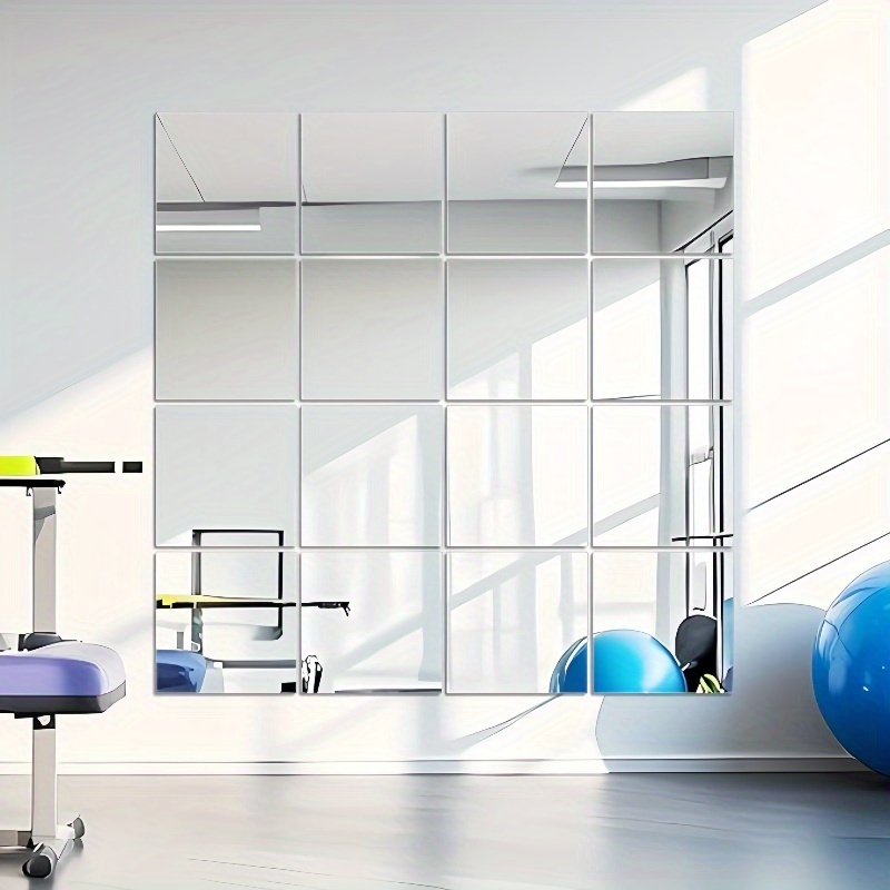 Home Gym Rental - 4PCS 20CM Multi-functional Acrylic Tray Delicate