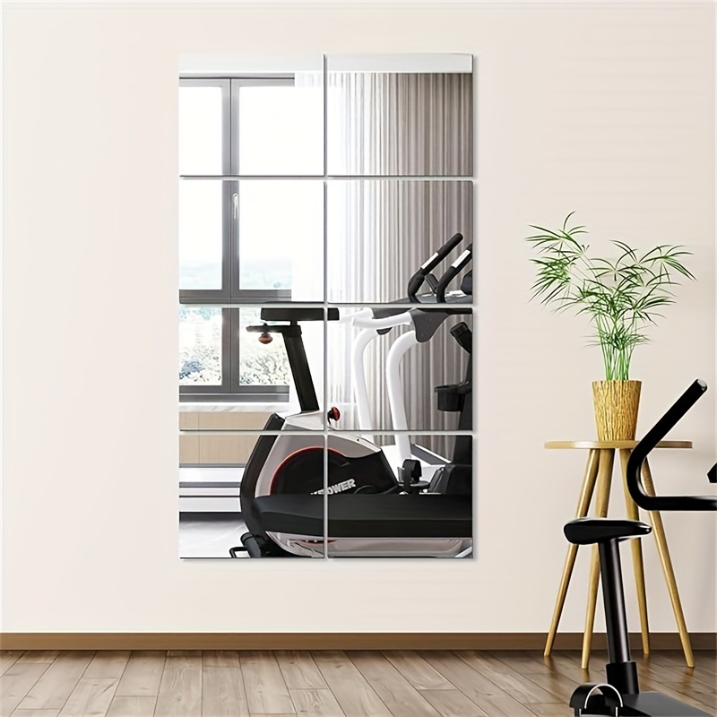 Home Gym Rental - Exquisite 2mm Acrylic Mirror Stickers 10