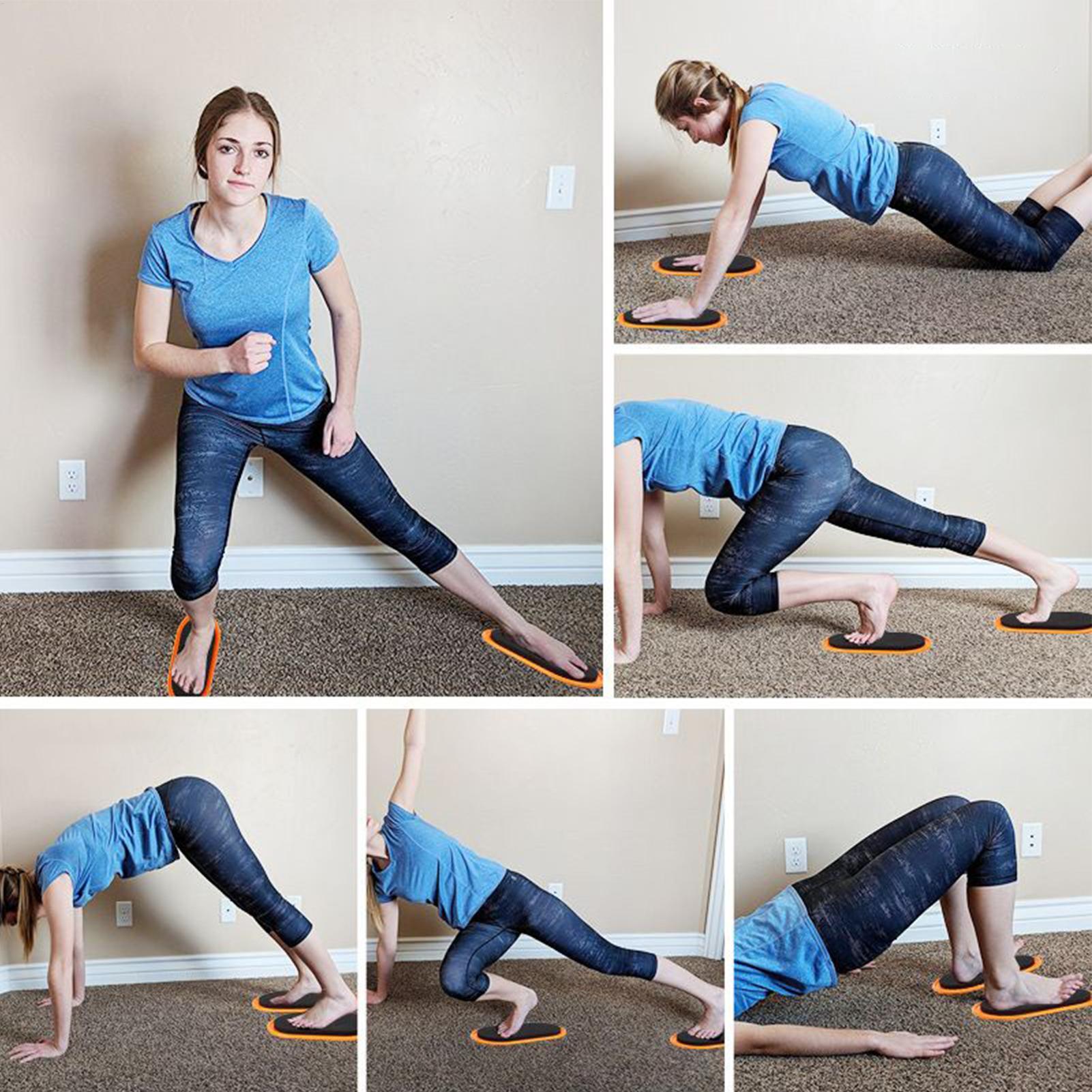 Workout Sliders Disc Oval Shap - огляд і ціна Home Gym Women