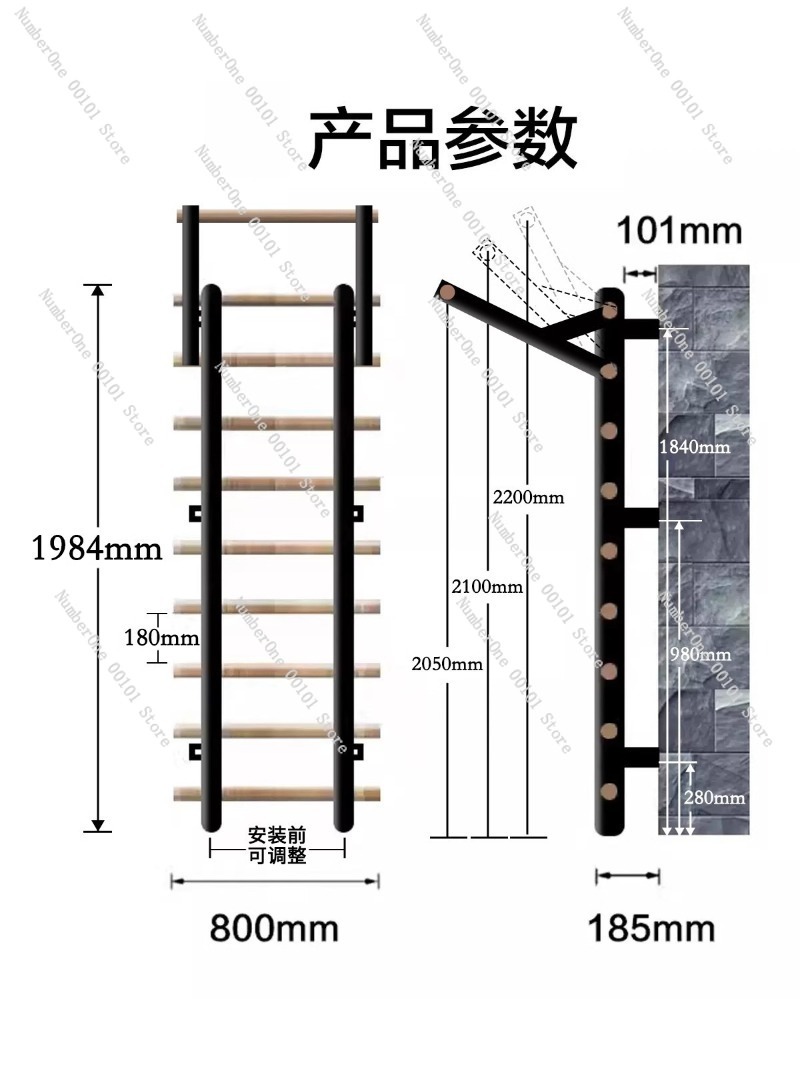 Pull-Up Training Parallel Bar  - огляд і ціна Home Gym With Leg Press