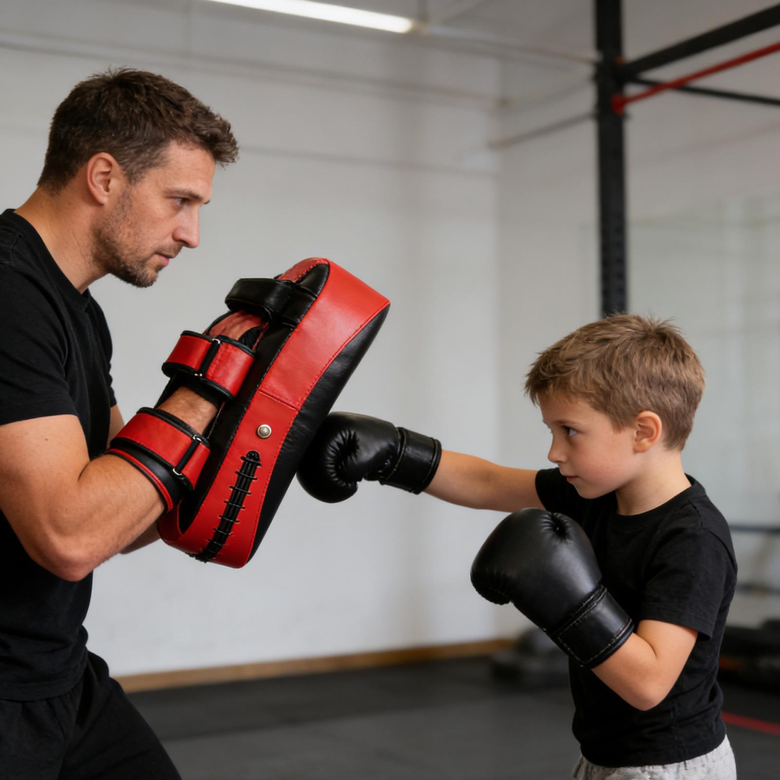 PU Leather Boxing Pads Curved  - огляд і ціна Home Gym Women