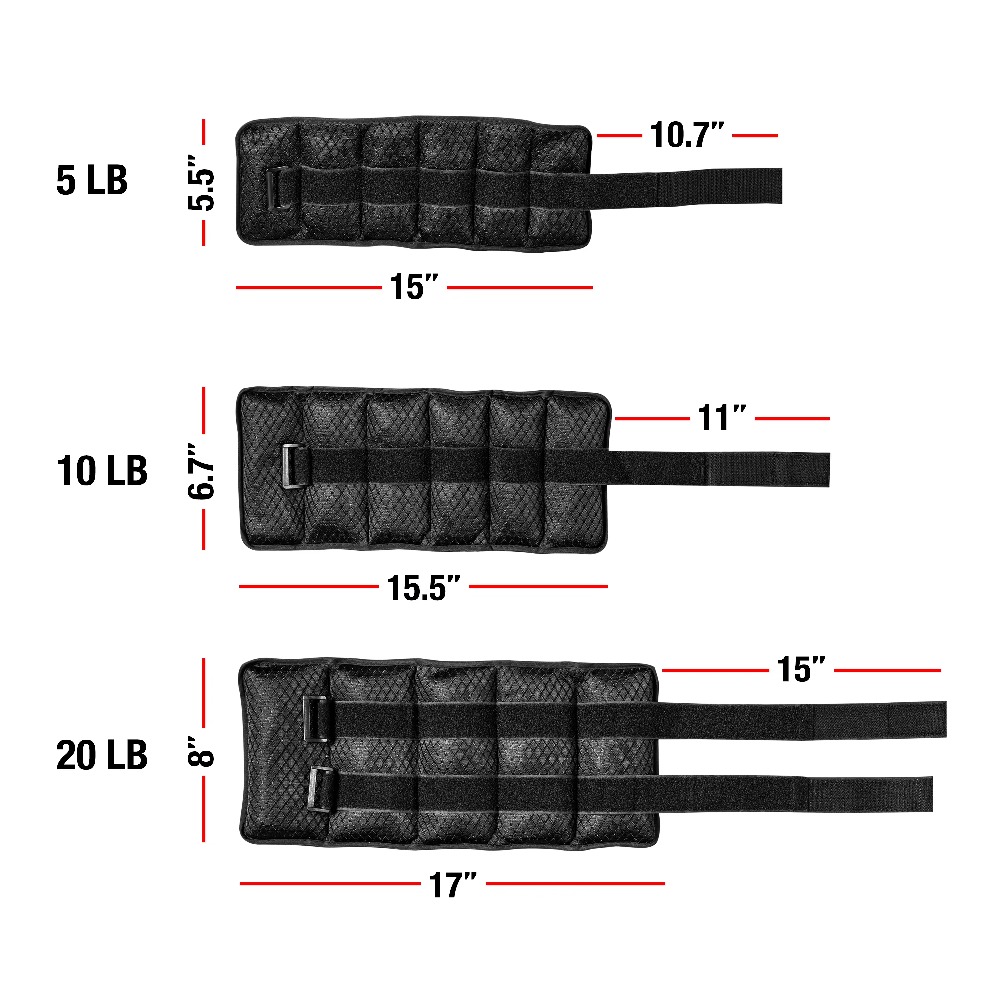 Adjustable Wrist Weights Ankle - огляд і ціна Home Gym Total Fitness