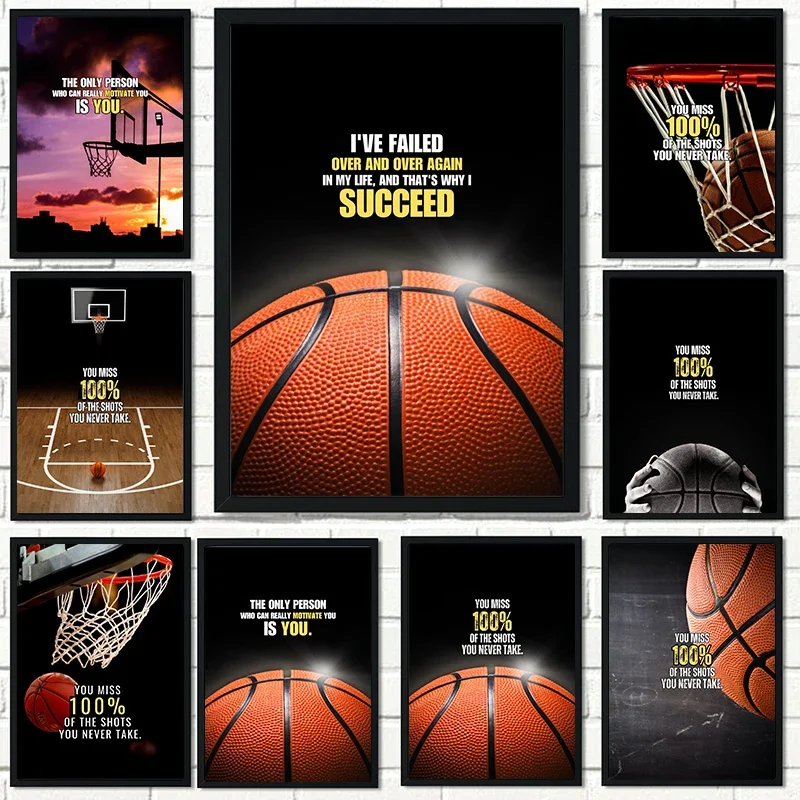 Basketball Inspirational Quote - огляд і ціна Home Gym Quotes