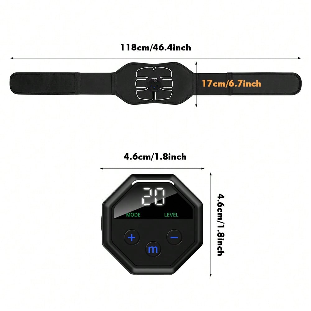 1Pc Abdominal Trainer Belt USB - огляд і ціна Home Gym Essentials