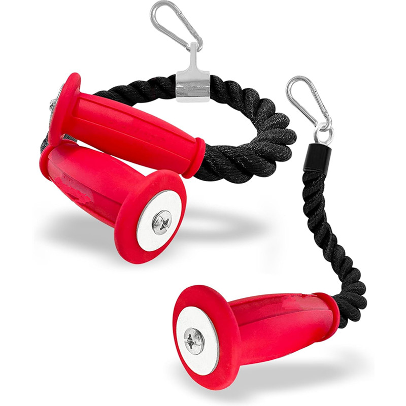 Ergonomic Tricep Ropes Non-Sli - огляд і ціна Home Gym Garden