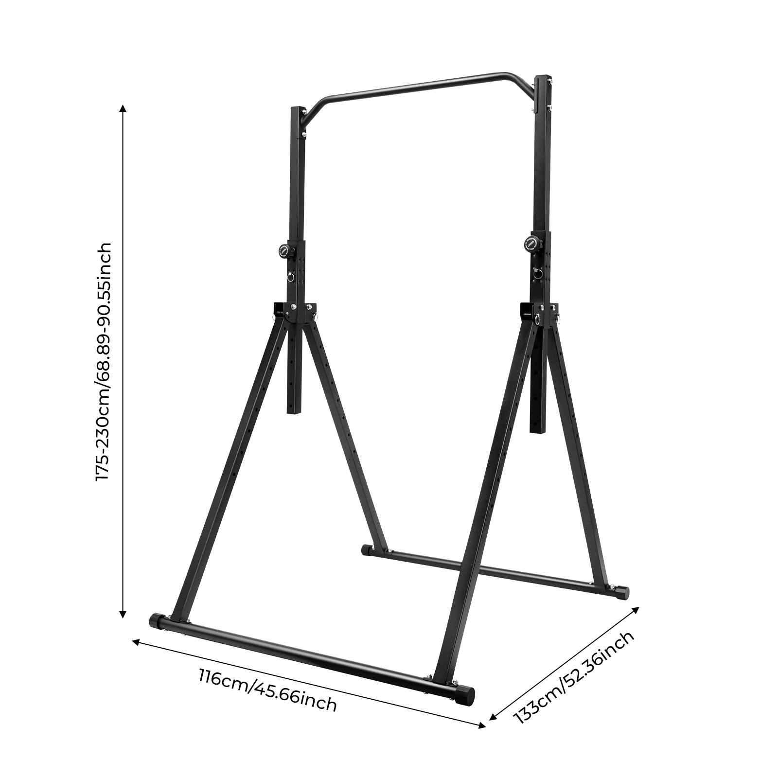 Adjustable Height Pull Up Stat - огляд і ціна Pull Up Bar Tower