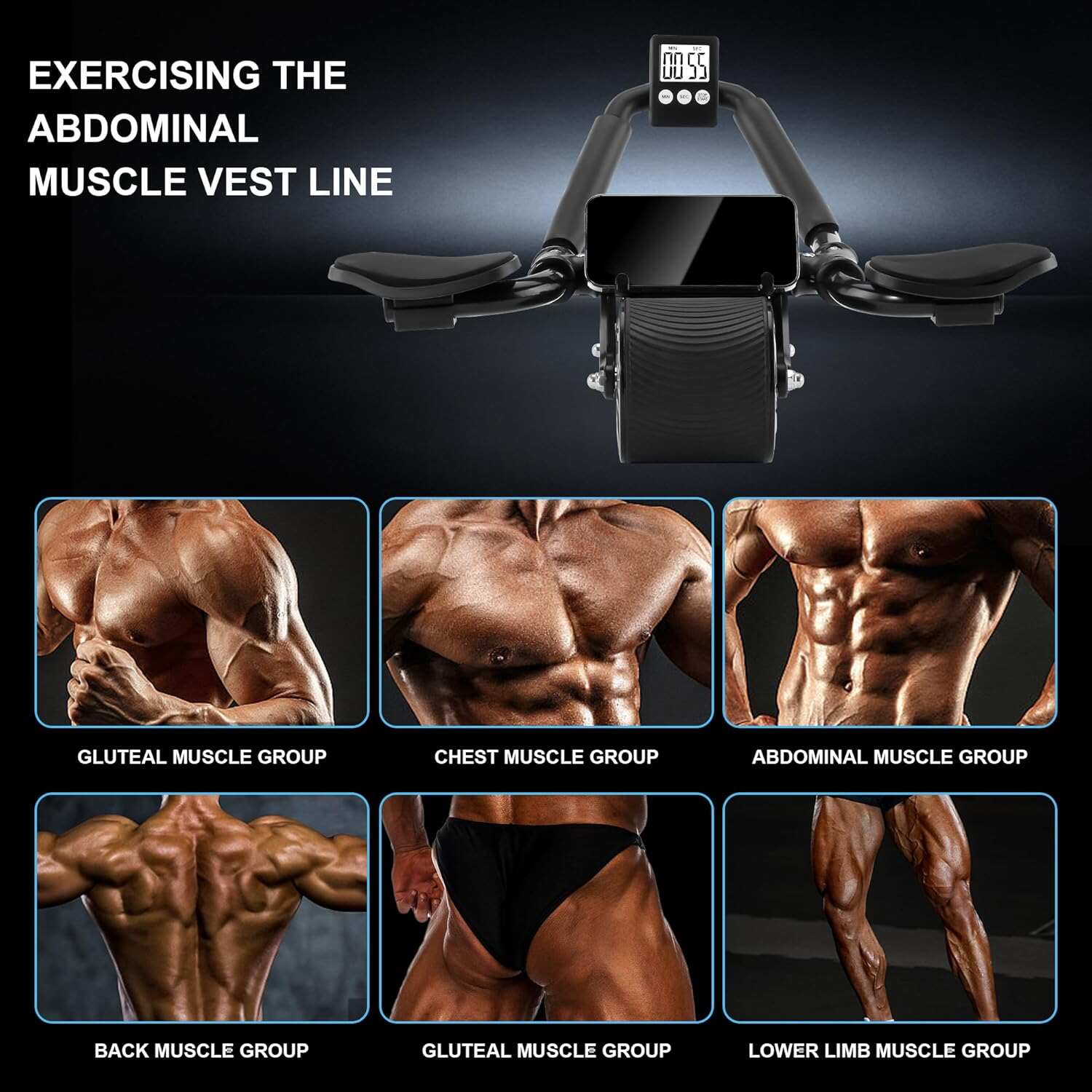 Automatic Smart Rebound Ab Rol - огляд і ціна Home Gym Total Fitness