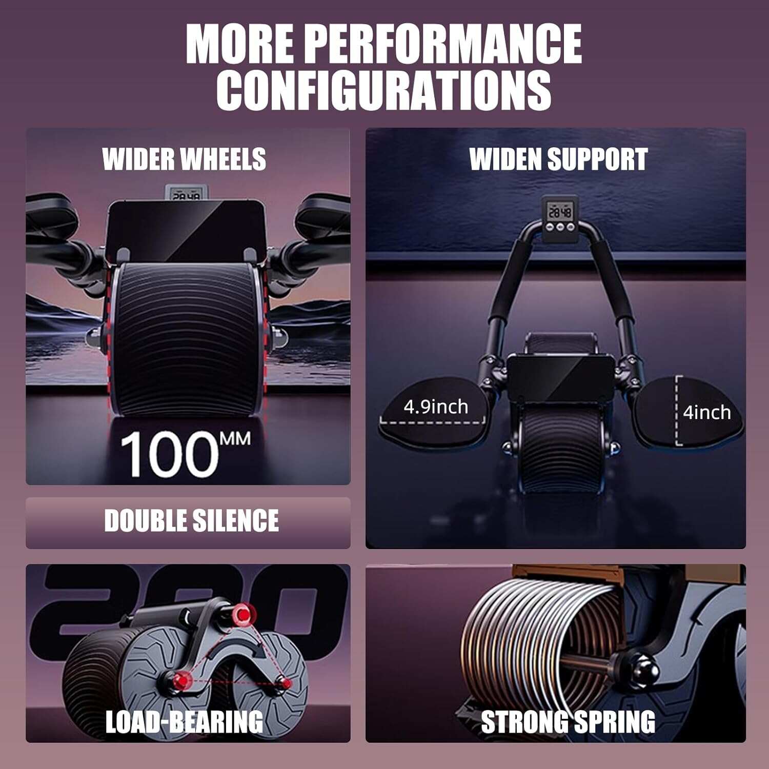 Automatic Smart Rebound Ab Rol - огляд і ціна Home Gym Total Fitness