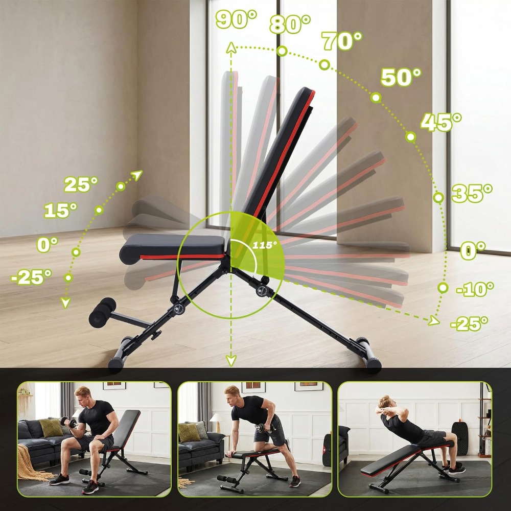 Adjustable Weight Bench for Fu - огляд і ціна Home Gym Weight