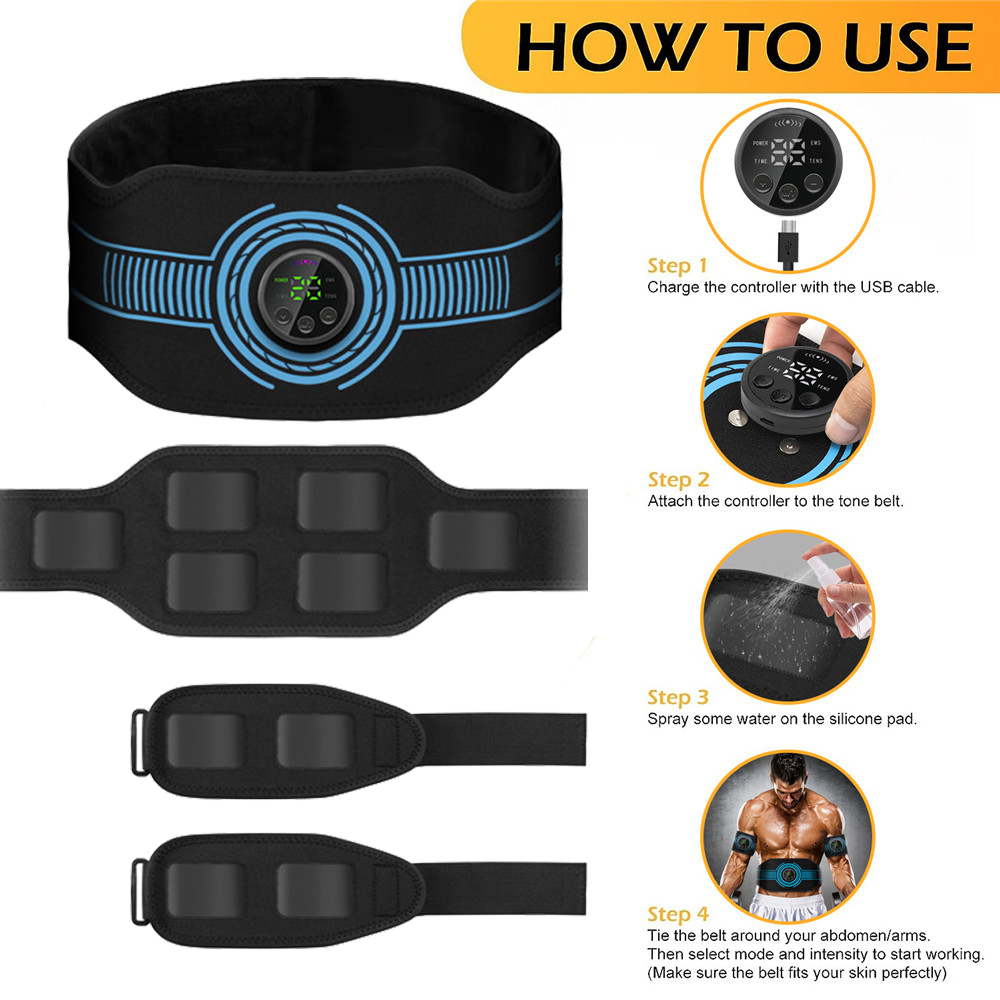 USB Rechargeable Abdominal Mus - огляд і ціна Home Gym Essentials