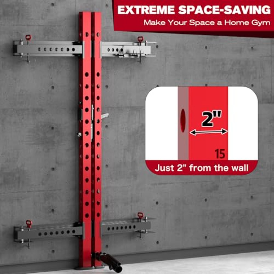 Home gym folding squat rack, s - огляд і ціна Home Gym Folding Rack