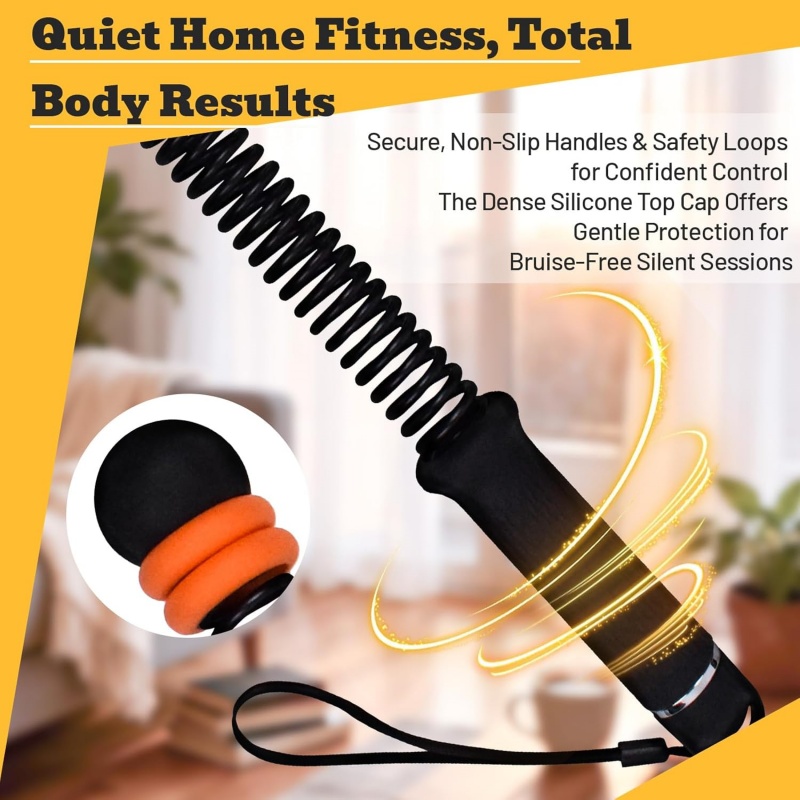 Easy Carry Silent Fitness Tool - огляд і ціна Home Gym Total Fitness