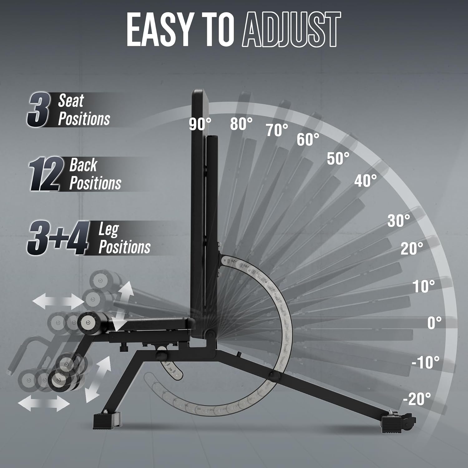 Home Gym Weight Bench - Steel  - огляд і ціна Home Gym Weight
