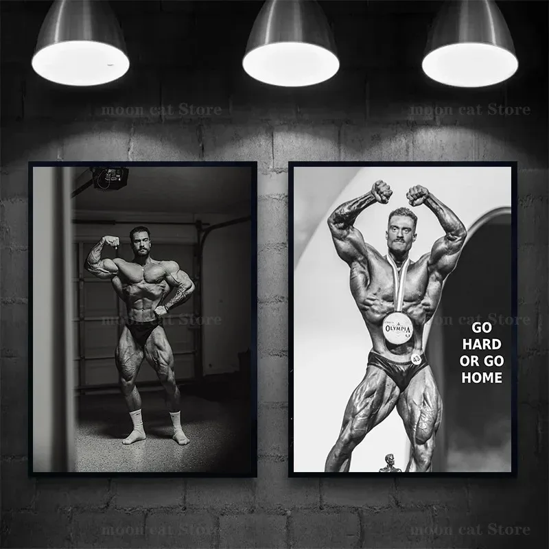 Canvas Painting Chris Bumstead - огляд і ціна Home Gym Quotes