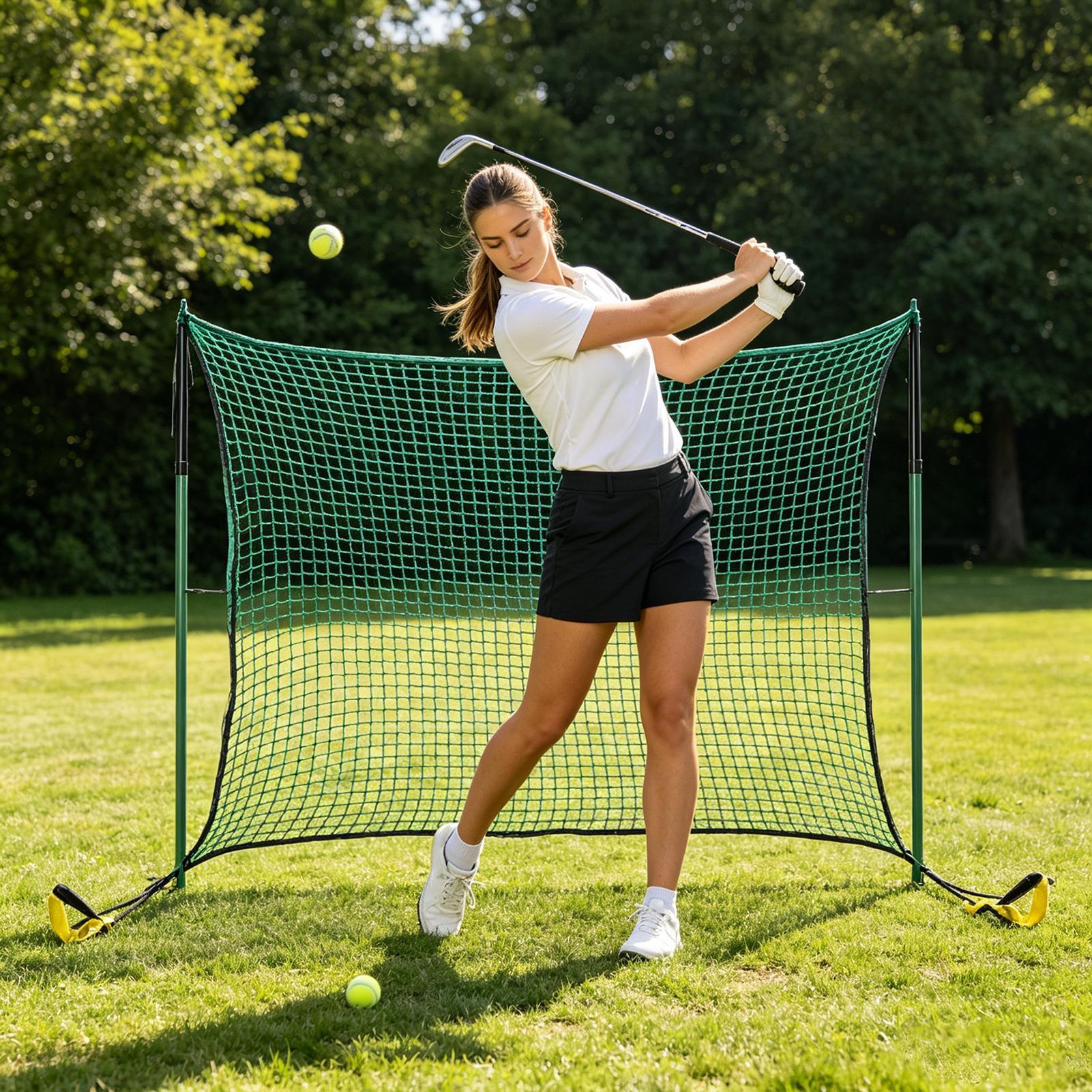 Golf Hitting Net Outdoor Train - огляд і ціна Home Gym Women
