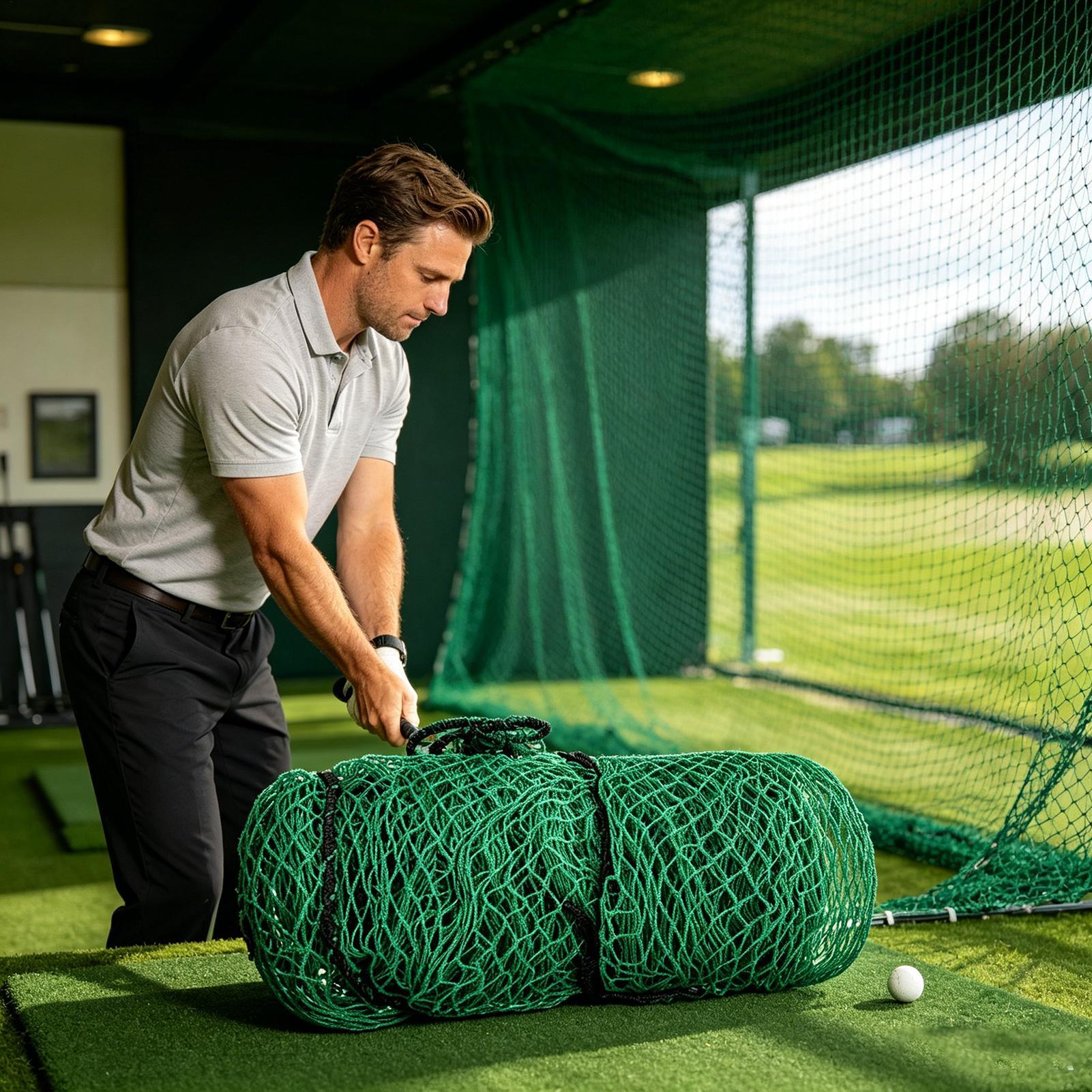 Golf Hitting Net Outdoor Train - огляд і ціна Home Gym Women