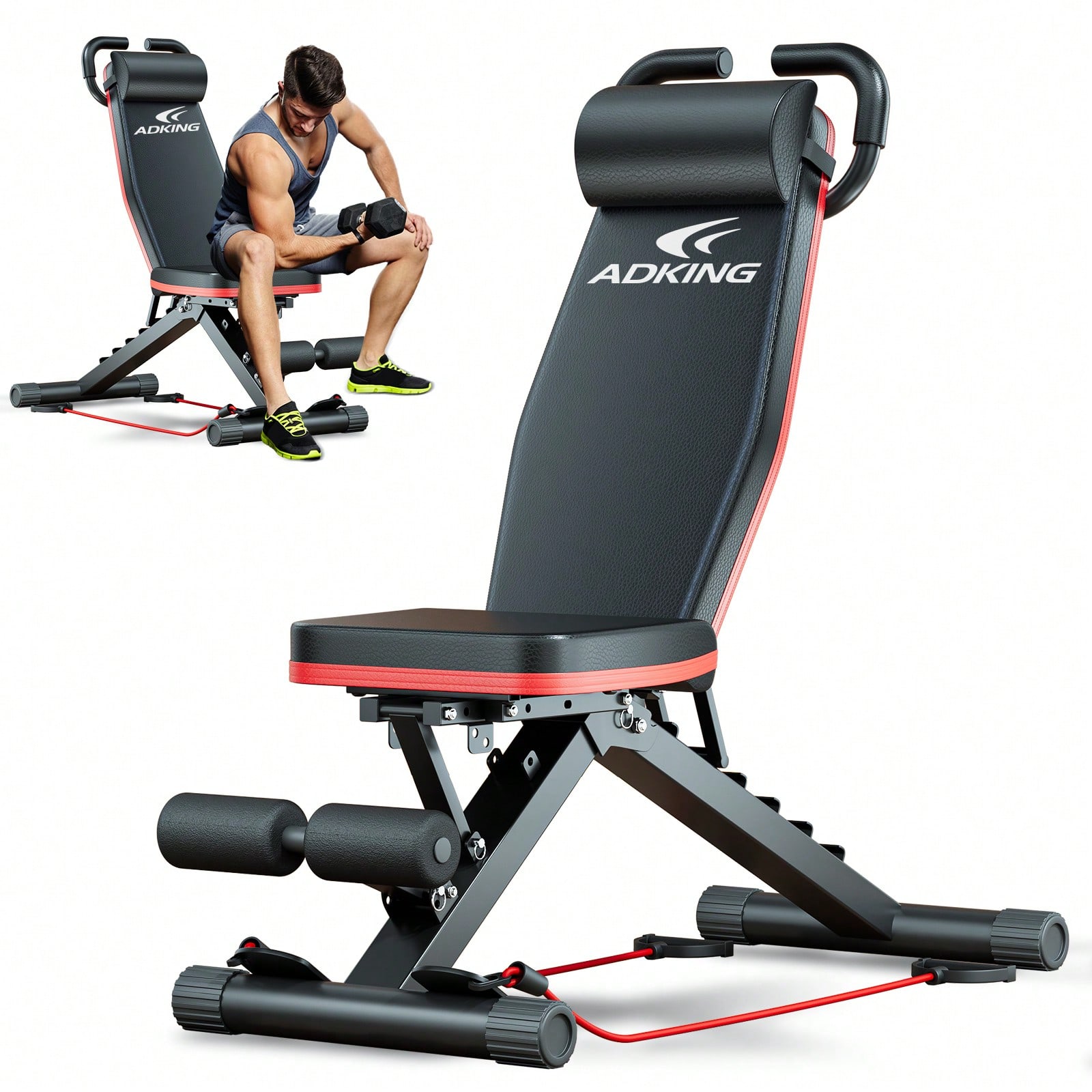 Standard Weight Bench, Bench P - огляд і ціна Home Gym With Leg Press