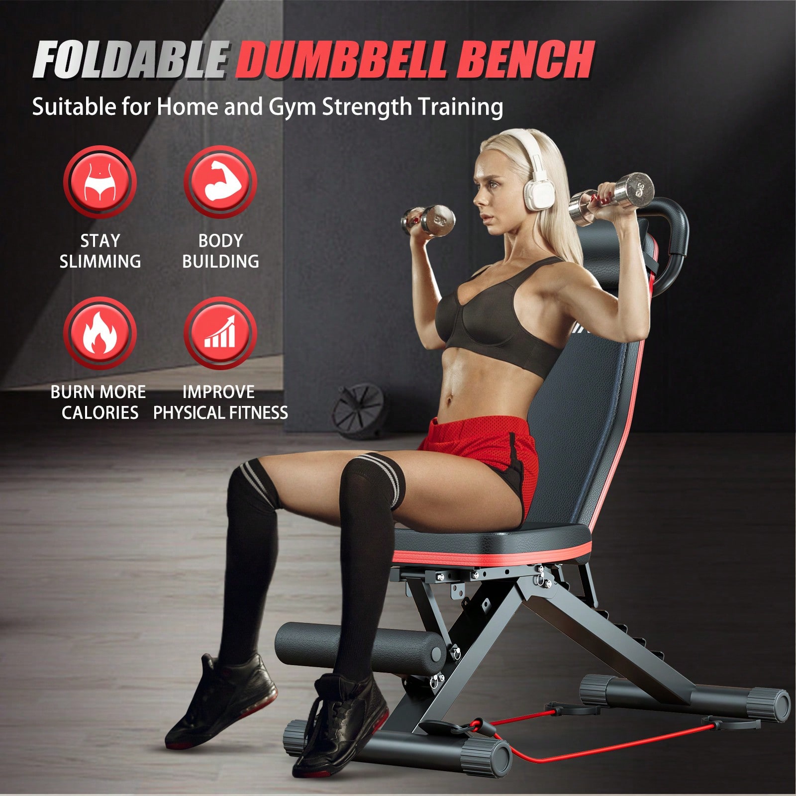 Standard Weight Bench, Bench P - огляд і ціна Home Gym With Leg Press