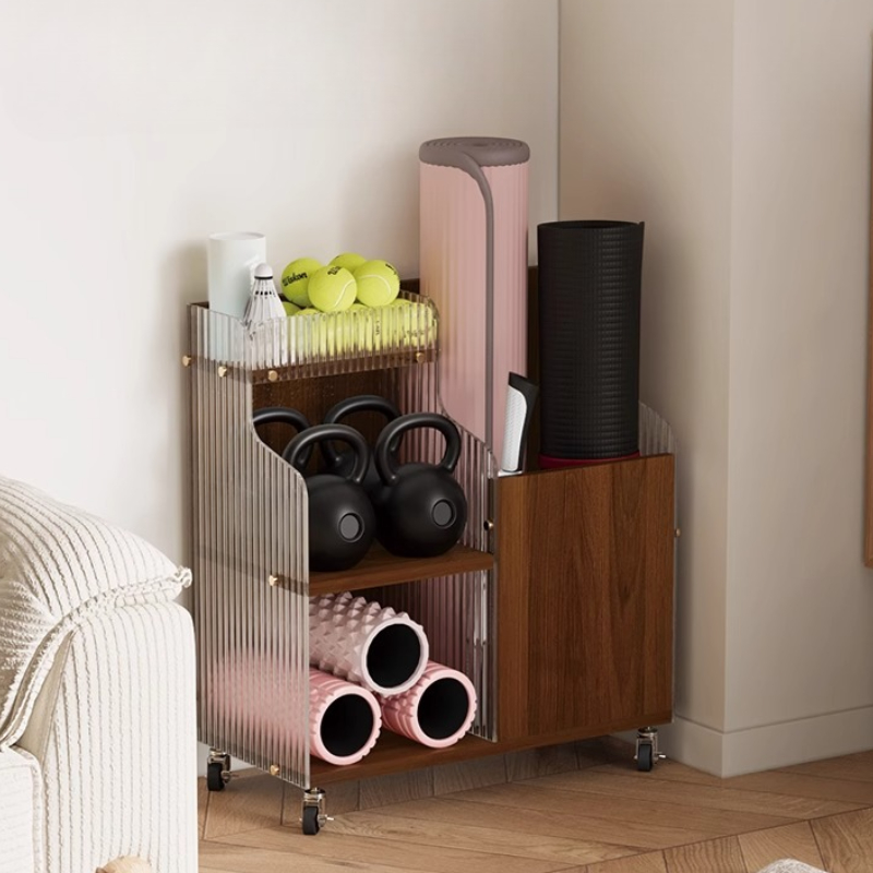 Yoga Mat Storage Organizer Bas - огляд і ціна Home Gym Folding Rack