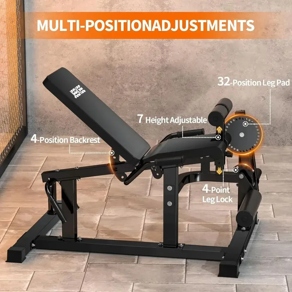 700LB Capacity Plate Loaded Le - огляд і ціна Home Gym Quad Machine