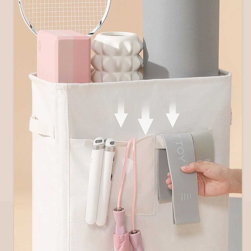 Folding Yoga Mat Storage Baske - огляд і ціна Home Gym Folding Rack