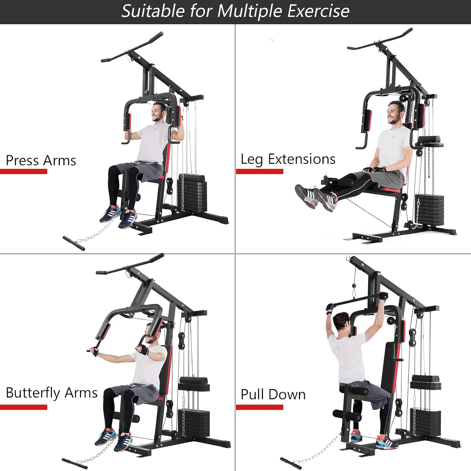 Multifunction Home Gym Weight  - огляд і ціна Home Gym Total Fitness