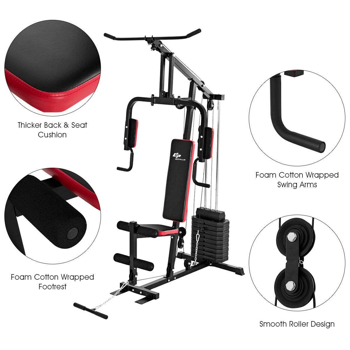 Multifunction Home Gym Weight  - огляд і ціна Home Gym Total Fitness