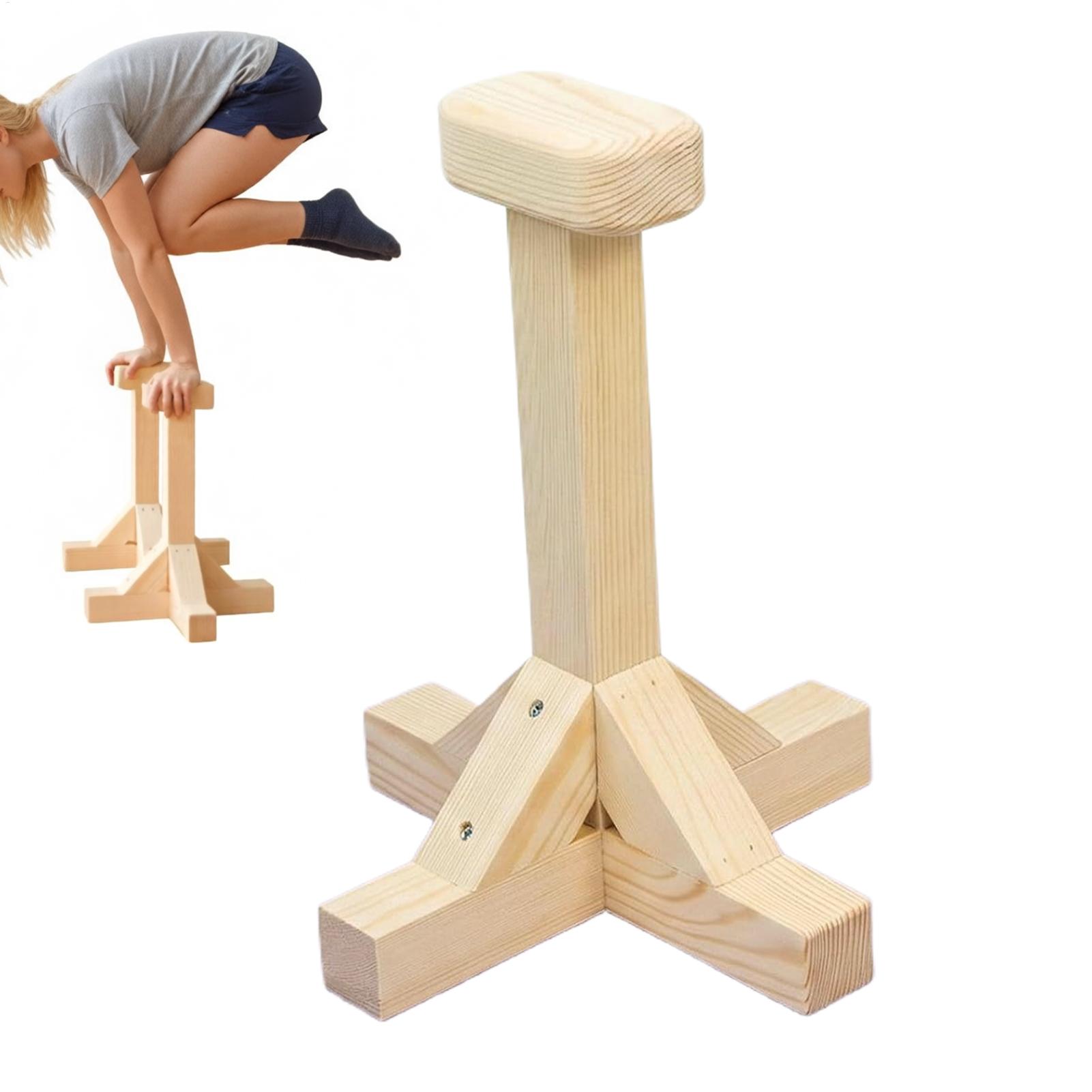 Handstand Bar Wooden Ergonomic - огляд і ціна Home Gym Kit For Men