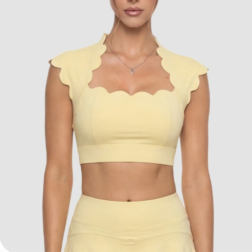 Pad Wavy Women Sports Vest Yog - огляд і ціна Home Gym Women