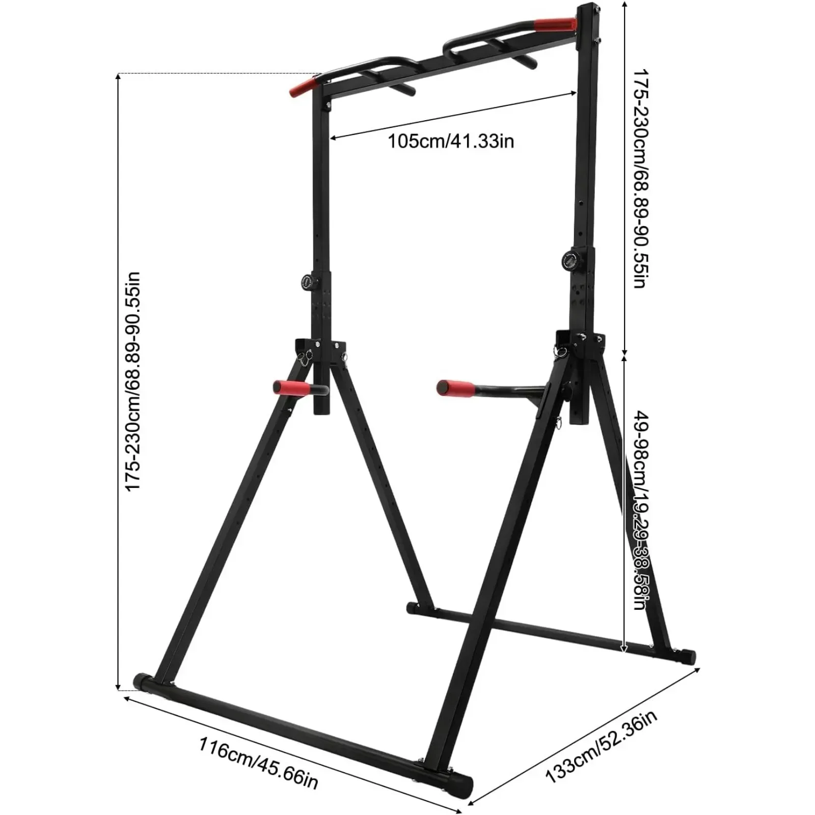Pull Up Bar, 440LBS Weight Cap - огляд і ціна Pull Up Bar Tower