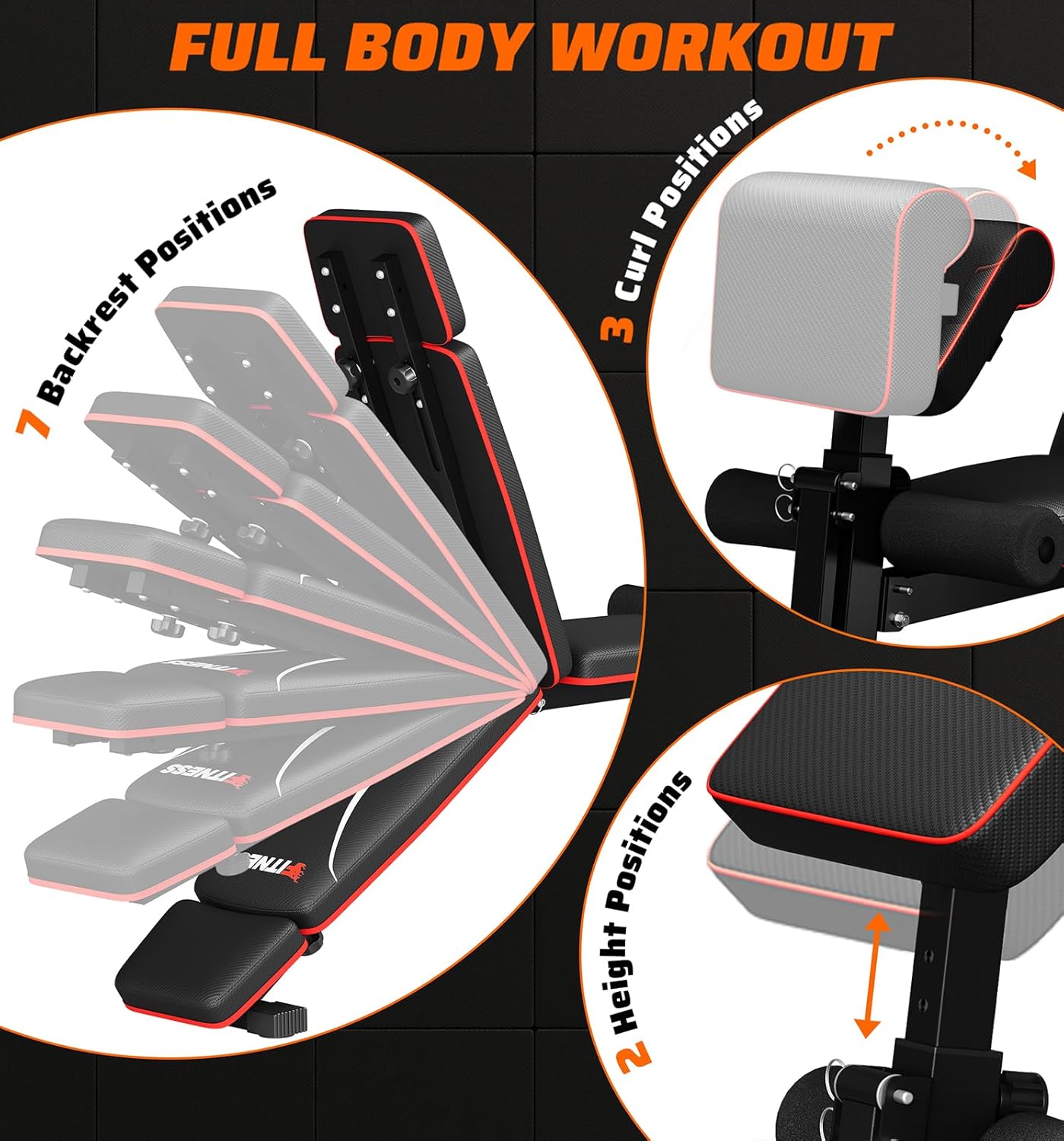 Home Gym Foldable Weight Bench - огляд і ціна Home Gym Weight