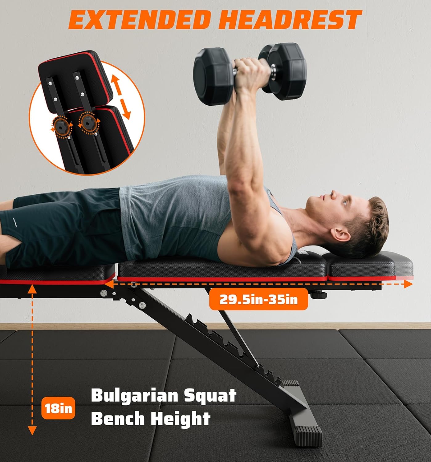 Home Gym Foldable Weight Bench - огляд і ціна Home Gym Weight