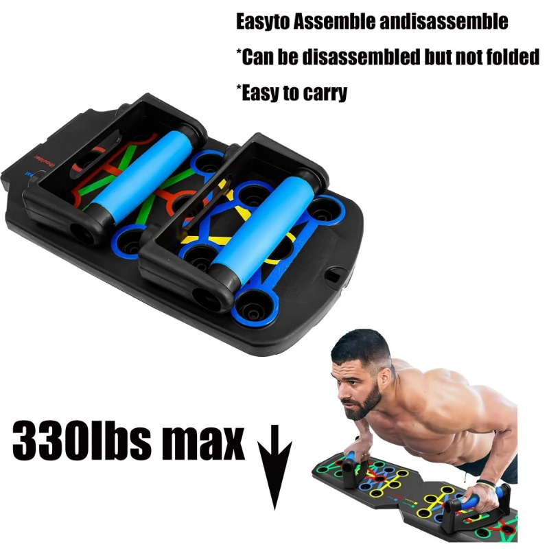 Foldable Push Up Board with Re - огляд і ціна Home Gym Garden